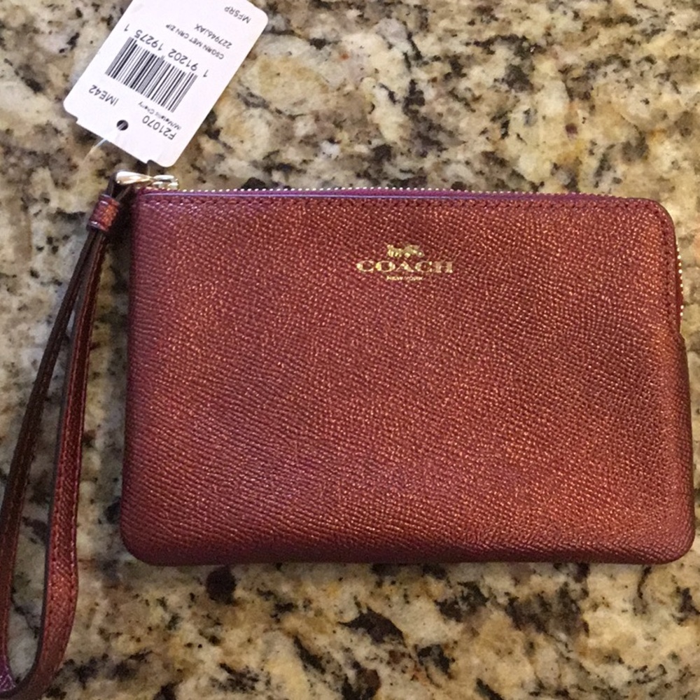 Coach mini bag burgundy